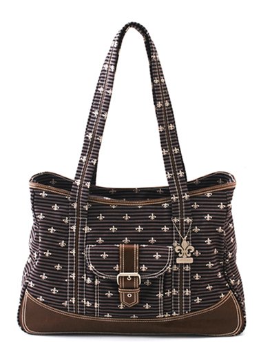 Imagen 1 de Kalencom - Set de bolso cambiador, diseño de flor de lis