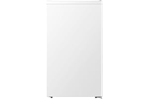 PKM KS93E Kühlschrank mit Kaltlagerzone | 94 Liter | Weiß | Sehr leise mit 36 dB | Wechselbarer Türanschlag | 1 Gemüseschublade | 47,5 cm Breite | Regelbares Thermostat | Energieeffienzklasse E