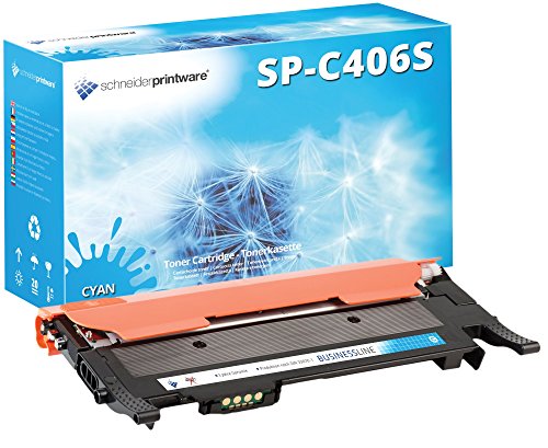 5 Schneider Printware Toner | 50 Prozent höhere DRUCKLEISTUNG | nach ( ISO-Norm 19798) als Ersatz für CLT-P406C, CLT-K406S, CLT-C406S, CLT-M406S, CLT-Y406S, Samsung CLP-360, CLP-360N, CLP-360ND, CLP-365, CLP-365W, CLX-3300, CLX-3305, CLX-3305FN, CLX-3305FW, CLX-3305W, Xpress C410w, C460FW, C460W Schwarz,Cyan,Magenta,Gelb - 5