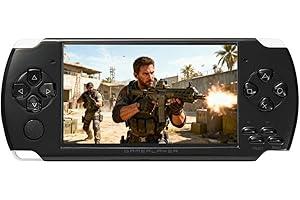 JXD 4,3 pollici Console di gioco Portatile X6 Supporta più Simulatori Console per Videogiochi Retrò lettore MP3/4/Ebook Uscita TV Dispositivo Giochi Salvataggi di Gioco regali per le feste