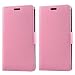 Produktbild HUAWEI P10 Wallet Hülle, Aomo HUAWEI P10 Hülle [Wallet Hülle] [Ständer Feature] [Karteninhaber] PU schützende Handy Hülle Lederhülle für HUAWEI P10 (5,2 Zoll)-Rosa