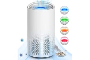 WERPOWER Air Purifier, Air Cleaner for Home, Pets Hair and Lock Set, Auto & Sleep Mode