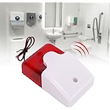 Sound Light Alarm Blinklicht 110 DB Hochdezibel Einstellbares Alarmhorn Öffentliche Plätze Notfall Evakuierung Sicherheitswar