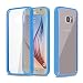 Samsung Galaxy S6 Cover, REALIKE™ Premium {Imported} Ultra Thin Crystal Clear Transparent Case for Samsung Galaxy S6 (Diamond Series- Blue) RS.499.00