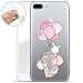 Produktbild finoo | iPhone 7 Plus Weiche Flexible Silikon-Handy-Hülle | Transparente TPU Cover Schale mit Motiv | Tasche Case Etui mit Ultra Slim Rundum-Schutz | Elefant Hase Ballons