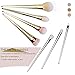 CRAVOG 7PCS Pro Beauty Makeup Brushes Eyeshadow Blending Brush Professional Blush Brush Powder Brush New Fashion