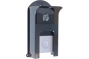 DGYEZHAO Protección contra la lluvia, timbre de puerta de plástico, protección contra la lluvia, protección contra la intemperie, antirreflejos, adecuado para timbre de puerta de anillo y cerradura de código