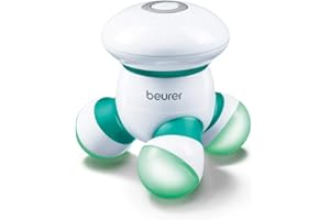 Beurer MG 16 Mini-Massagegerät, sanfte Vibrationsmassage, ideal für Rücken, Nacken, Arme und Beine, grün