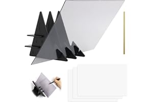 EuAcesry Optischer Zeichenprojektor, Tragbares optisches Tracking Relief aus Acryl, optischer Zeichentisch für Anime-Malerei, künstlerisches Zeichnen für Kinder, Prinz