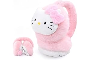 FEIFEI'S BOW Paraorecchie invernali per bambini, in pile, termici, per esterni, caldi, in peluche