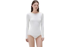 SUUKSESS Cloud Cashmere Women Boat Neck Fitted Long Sleeve Shirt Basic Knit Tops