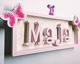 Türschild Namensschild Buchstaben 3D S13