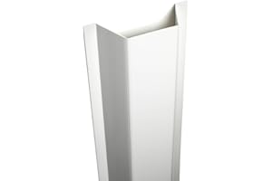 CARDEA SOLUTIONS Cardea Child Safety Door Finger Pinch Guard Anti Trapping Hinge Protector for The Front of The Door – White (2 Pack) *Suitable for Home USE ONLY - 117cm*