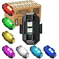 ELTRON TURBO Plastic Elt512864Uiv Universal Safety Signal Aircraft Blinking Strobe 7 Colors Led Light Multipurpose Waterproof For Motorbike, Helmet, Bicycle, Car, Scooties & Anywhere (Pack Of 1)