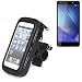 Produktbild Fahrradhalterung für Huawei Honor 7 Premium, Handyhalterung Lenkstange Fahrrad Halter Motorrad Bike mount Smartphone Halter Wasserabweisend, regensicher, spritzwasserdicht