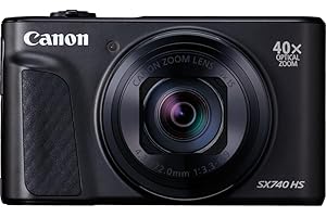 Canon Italia PowerShot SX740 HS Lite Edition Fotocamera Digitale Compatta, Nero
