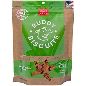 Cloud Star Original Weich und Chewy Buddy Biscuit, 591ml, schmoren Huhn