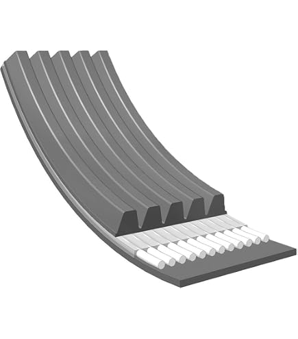 Courroie Trapézoïdale CONTINENTAL Contitech 5PK1300 - Courroie Striée Nervurée - Pièce Véhicule De Qualité