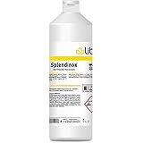 Liber srl Splendinox Detergente cremoso da 1L per Acciaio Inox per riattivare ossidazioni, Macchie di Acido, ruggine e Punti 