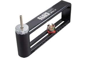 Klein Tools hål, justerbar skärare från 2 till 12 tum, skär 24 stål och 26 mätare rostfritt stål 89552