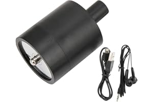 DECHOGA Wall Listening Device，Enhanced Microphone Audio Hearing Amplifier Through Wall/Door Voice Tool Abs, Voice Monitoring Detection Amplifier for Pipeline Water/Oil Leak Detection