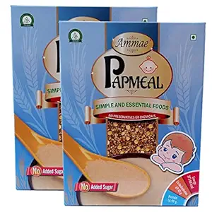 Ammae Papmeal, Porridge mix, 200g, Pack of 2, No Preservatives or Chemicals, No added Sugar or Salt