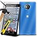 Price comparison product image N4U Online® - Ultra Thin Clear TPU Gel Skin Case Cover & Glass for Microsoft Lumia 950