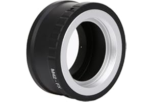 Amazingdeal365 M42-FX M42 Objektiv für Fujifilm X Mount Fuji X-Pro1 X-M1 X-E1 X-E2 Adapterring