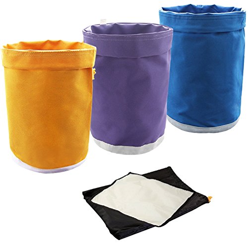 VIVOSUN Hydroponik Extraktorbeutel Bubble Hash Bag Herbal Ice Extractor Kit Extraction 3 pcs 19 Liter