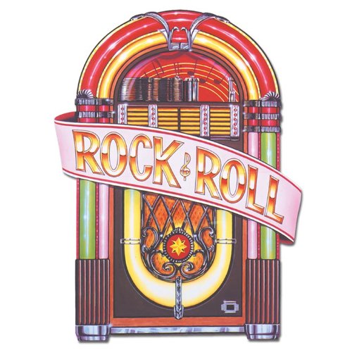Raumdeko Retro Jukebox "Rockin 50s" 88 cm