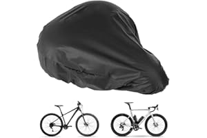 KHYYQUA 2pcs Durable et légère Housse de selle de vélo,Housse de Pluie de Seat de Bicyclette de Taille Universelle, étui de Protection Selle de vélo, Compatible avec la Plupart des Selle de vélo