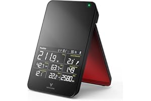 Voice Caddie SC4 Pro Simulateur et entraîneur de Golf Unisex-Adult, Noir, One Size