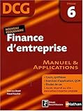Image de Finance d'entreprise Epreuve 6 - DCG - Manuel et applications