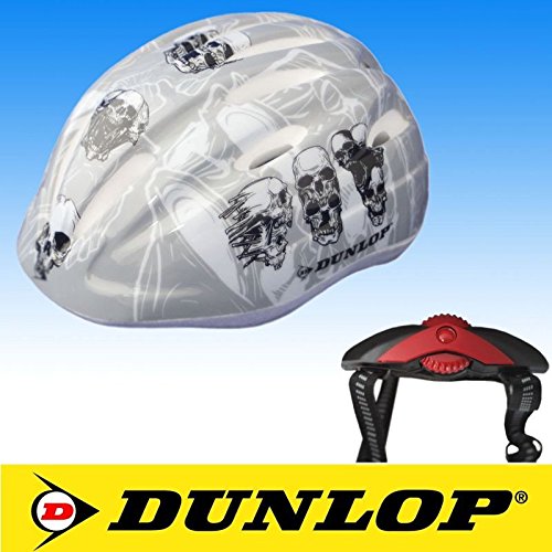 DUNLOP 48-52 cm KINDERFAHRRADHELM KINDERHELM FAHRRADHELM SCHUTZHELM SPORT in 6 DESIGN