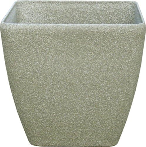 Stone Light SK Series 43cm Cast Stone Round Planter - Limestone (Pack of 2)
