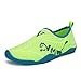 FLARUT Mädchen Jungen Wasser Schuhe Outdoor Breathable Quick-Dry Aqua Socken für Strand Schwimmbad Surf Yoga(29 EU,grün)