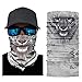 Produktbild Colorful Erwachsene Multifunktionstuch | Sturmmaske | Bandana | Schlauchtuch | Halstuch für Motorrad Fahrrad Ski Paintball Gamer Karneval Kostüm 3D Tiere Maske (A)