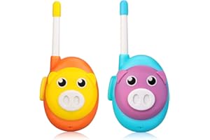 Retevis RB616 Walkie Talkie Kinder, Ostern Geschenke Kinder, Cartoon Stil Einfach zu Bedienen Spielzeug für Kleinkind Jungen Mädchen, Geschenk für Indoor Party im Freien (1 Paar)