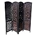 Artesia Handcrafted 4 Panel Premium Quality Wooden Room Partition / Wooden Room Divider / Wooden Screen / Wooden Room Seperator RS.6899.00