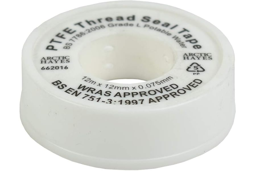Arctic Hayes 662016 Standard PTFE Tape, 12 Meter Length