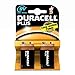 Price comparison product image 10 X DURACELL PLUS 9 VOLT BATTERY SINGLEPACK | 10 PACK BUNDLE
