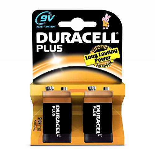 Price comparison product image 10 X DURACELL PLUS 9 VOLT BATTERY SINGLEPACK / 10 PACK BUNDLE
