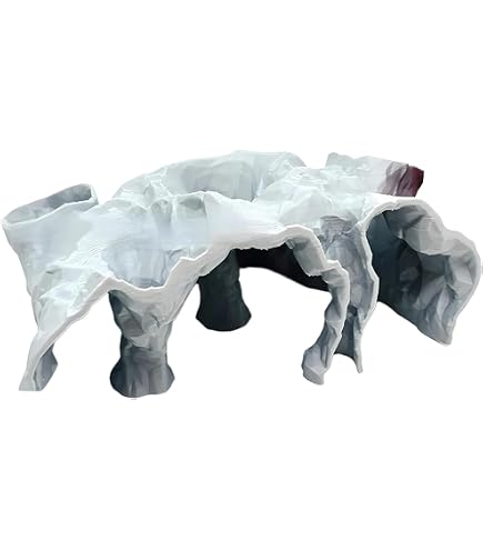 Tunnel Pour Aquarium - Cachette Pour Poissons Betta, Crevettes, écrevisses | Poids Environ 60-70g | Décoration Sous-marine Type Grotte