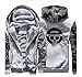 Produktbild Manfu One Piece Kapuzen Pullover Luffy Trafalgar Law Hoodie Pullover Cosplay Kostüm Winterjacke Grau L