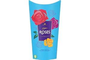 Cadbury Roses Chocolate Gift Carton 290g. Christmas, Confectionery, Big Night In, Birthday, Easter, Thank You Gift, Sharing Chocolate Box, Present, OFFICIAL