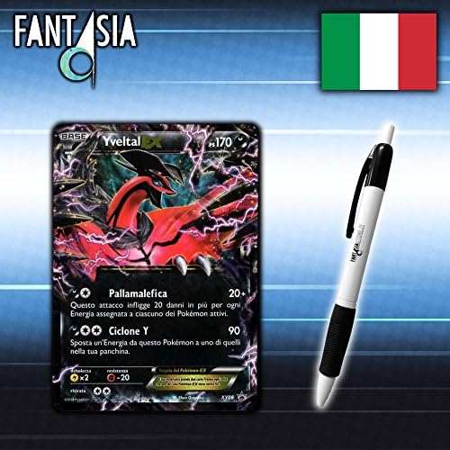 Yveltal EX - Pokémon Card IN ITALIAN + Fantàsia Pen - PROMO