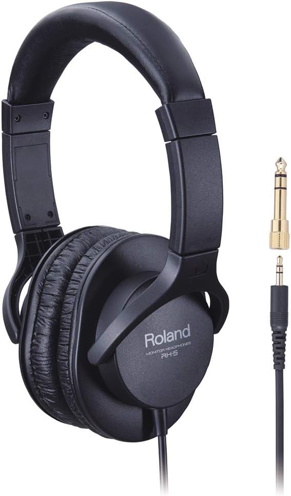 Roland Casque RH-5, pour le monitoring, conception fermée pour une écoute sans distraction