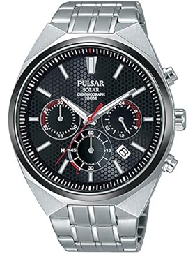 Pulsar Herren-Armbanduhr Solar Analog Edelstahl PZ5011X1