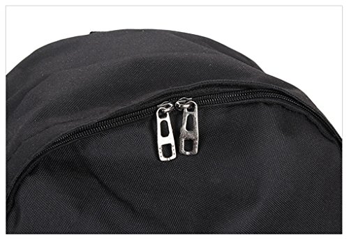 FakeFace Damen Mädchen Canvas Rucksack Schulranzen Schulrucksack für High School Campus Uni Outdoor Reise - 5