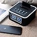 Produktbild CHULENI Bedside Mini LED Wecker Bluetooth-Lautsprecher Stereo-Musik-Player FM-Radio USB-Anschluss AUX-Ladesteckplätze Für Handy/Tablet, Weiss